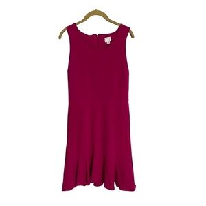 A New Day Hot Pink Sheath Career Dress 8